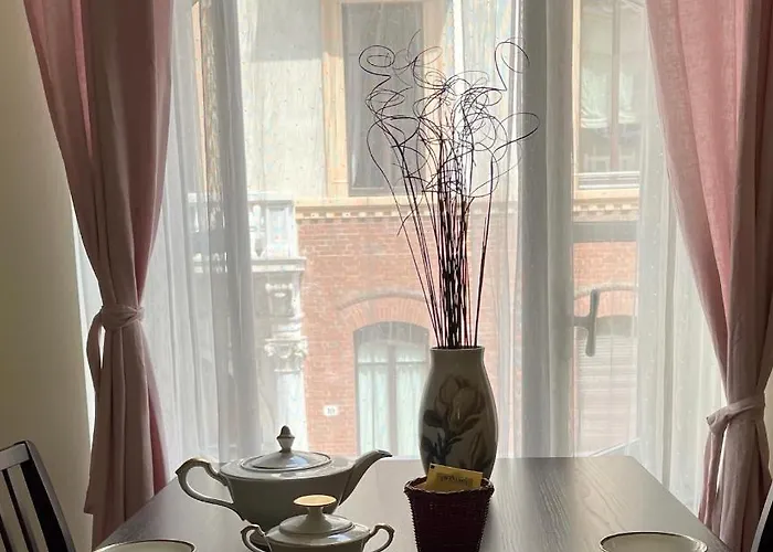 Apartmán La Casa Di Ringhiera - Silenzioso Di Charme Con Balcone Nel Quadrilatero Turín